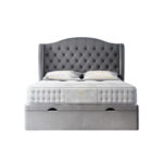 Luxury Alisa Chesterfield Winged Bed Frame